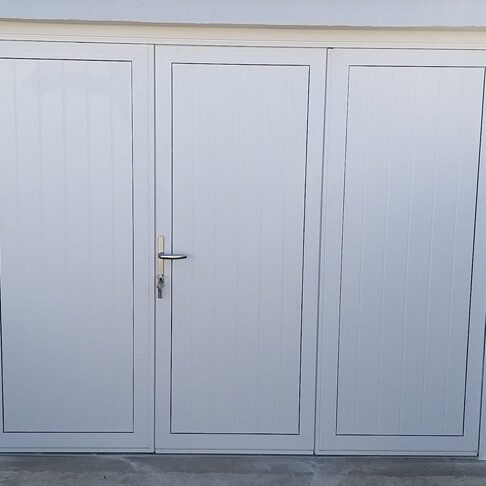 Porte de garage en 3 parties