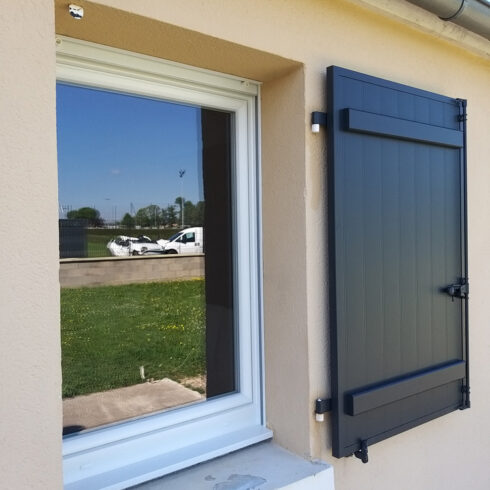 Volets en aluminium sur mesure en Bourgogne