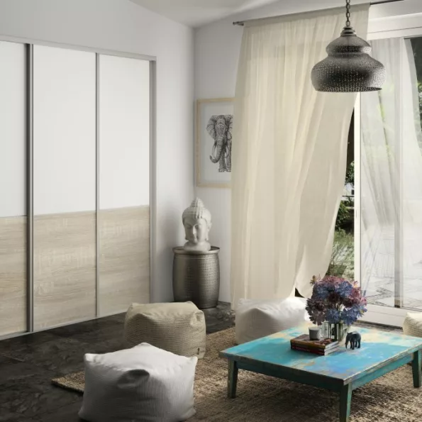 Porte de placards coulissante